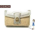 Coach(������) �Хå� ���ȥ��� �ݡ��� �ꥹ�ȥ�å� �ۥ磻�� 42530