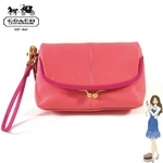 Coach(������) �Хå� �ܥˡ� �쥶�� �顼�� �ꥹ�ȥ�å� �ԥ� 42545